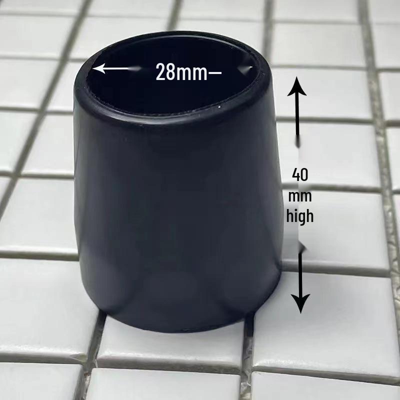 28mm Cane Stool Rubber Crutch Tip and Foot Pad