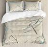 Dragonfly Comforter Cover Queen Size Bedding Set for Kids Boy Girl Room Decor Duvet Cover Set Quilt Cover 3 Piece Full King Size
