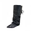 Long Boots New Temperament Pointed Inner Height Increase Fashionable Simple Wide Tube Versatile Boots Long Boots Women