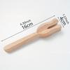Knitting Fork Handle and 9 Big Eye Kit Knitting Knitters Eye Jewelry Wooden Fork Weaver Knitter Needle Kit