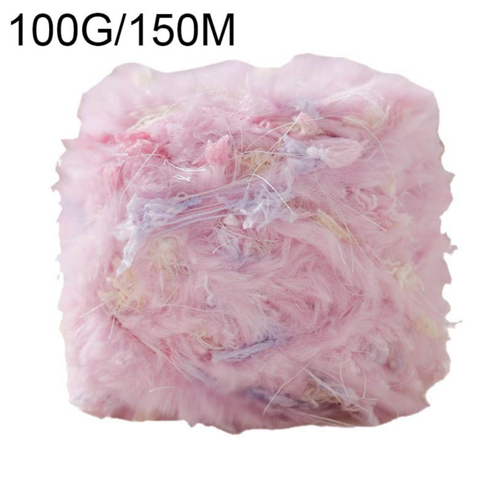 Mixed Flowers Fancy Yarn Colorful Woven Thread New Blended Yarn  Knitted Scarf Hat Sweater