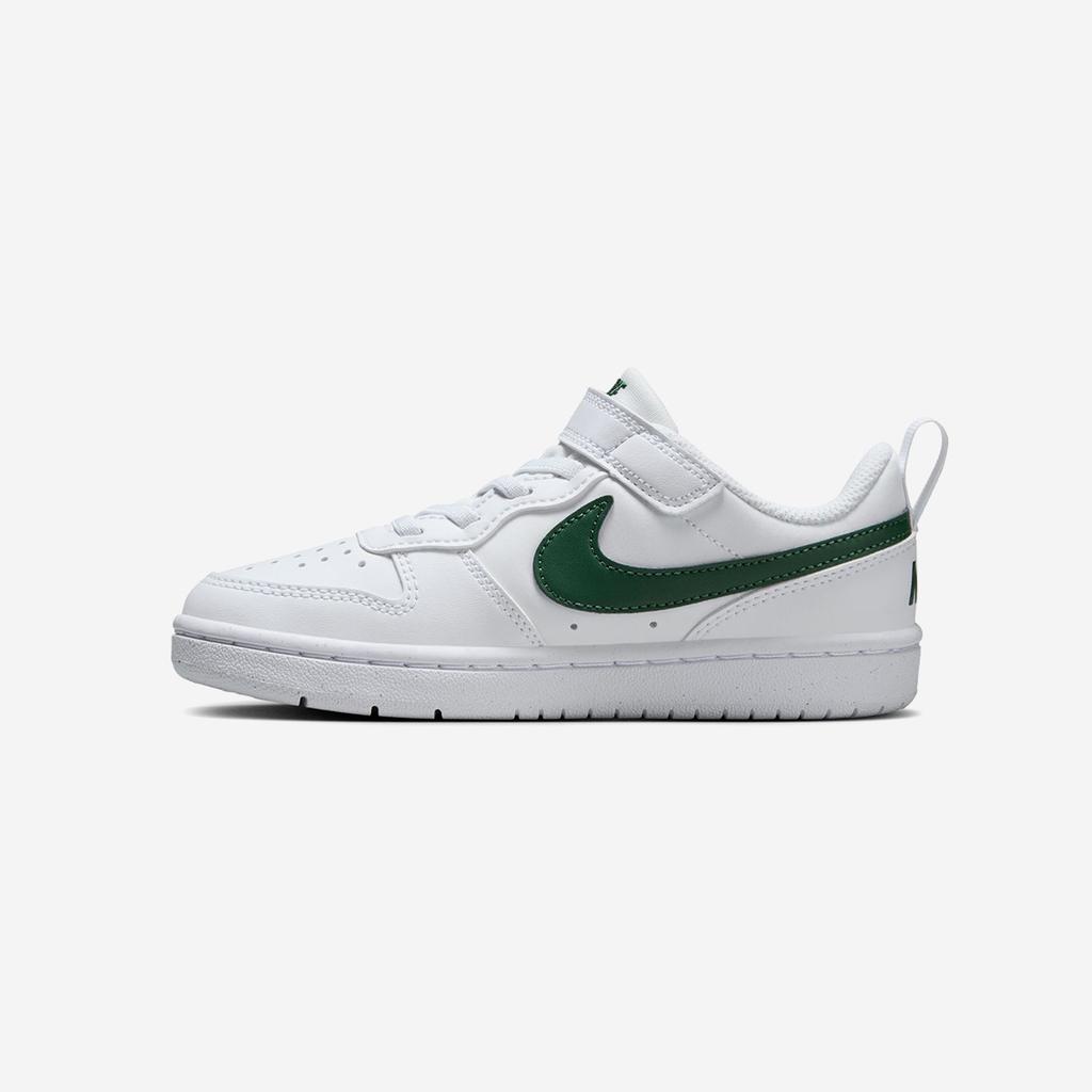 [Nike] Court Borough Low ReCraft Boys' Preschool Velcro [DV5457-133]