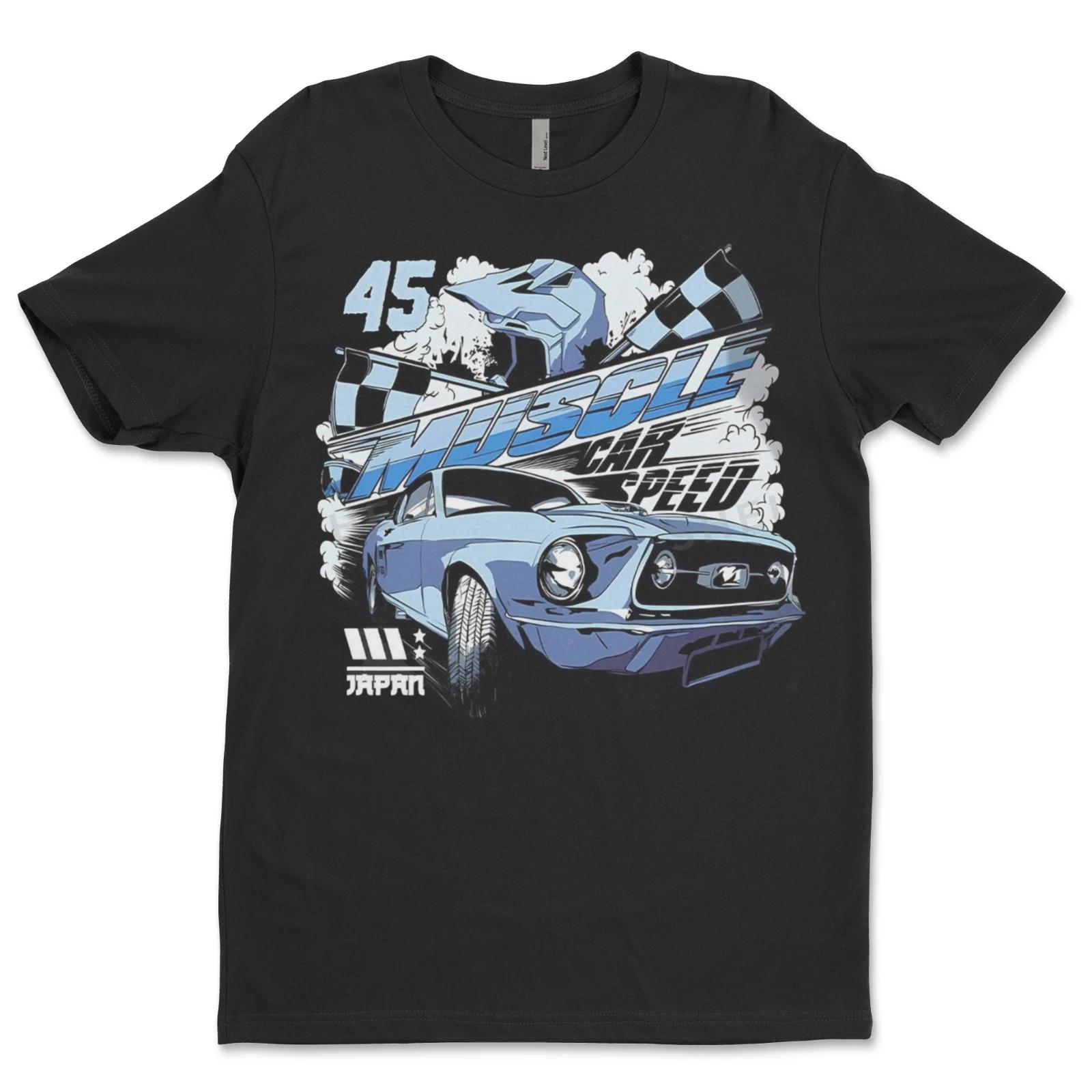 Custom T-Shirt, Muscle Car Dtf Print On Next Level T-Shirt unisex Soft Cotton XL