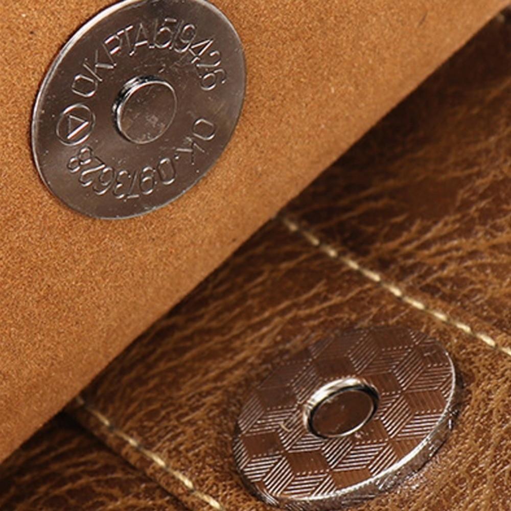 Double Layers Mobile Phone Pouch Large Capacity Phone Belt Hanging Pouch Phone Belt Clip Bag  Men