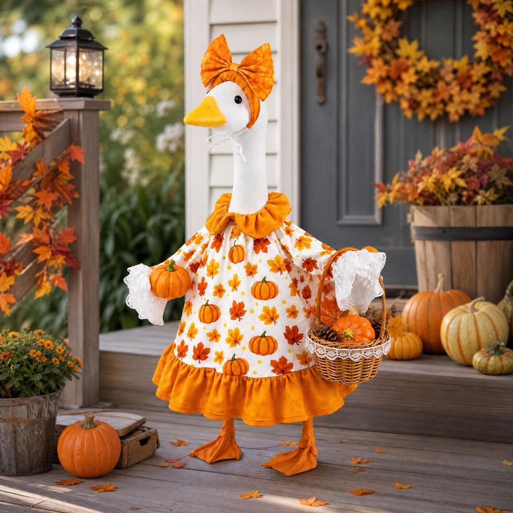 Thanksgiving Porch Outfit for 23 Inch, Decor Set ( Not Included)