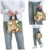 Rabbit In The Forest Anime Insulated Lunch Bag for Women Office Cooler Thermal Food Box Tote Portable Lunch Boxes Container