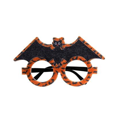 Paper Halloween Eyeglasses Frame Pumpkins Halloween Cosplay Props Ghost Funny Glasses  Festival
