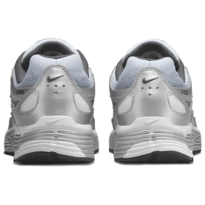 Nike P 6000 Abrasion Resistant Low Top Running Shoes Men's Silver Gray Sneakers IH4465-095