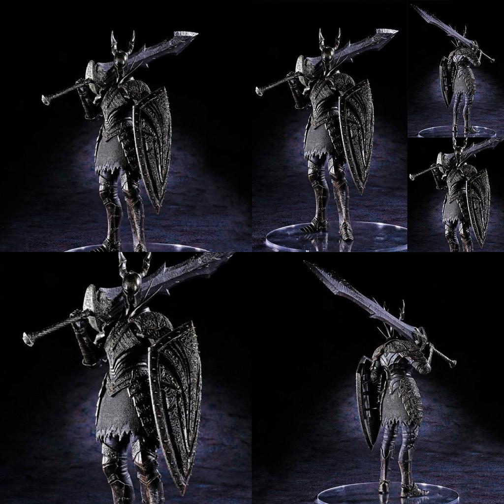 Premium Dxf Dark Souls Sculpt Collection Vol 3 Pvc Figure Statue Black Knight 8in Decorative Piece
