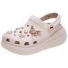 Crocs Fashionable Elegant Simple Commuting Comfortable Outdoor Clogs Women Footwear Pink 211539-6UR