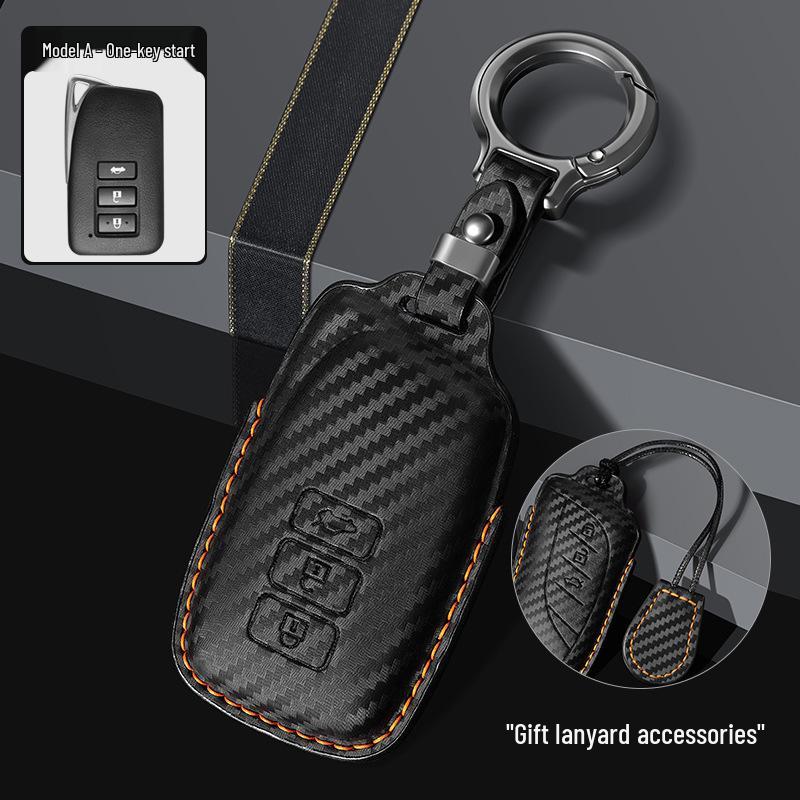 Lexus Carbon Fiber Key Cover for RX350, NX350, NX260, UX260h, LS500, ES300h