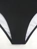 Push Up Bikini Vintage Women Swimsuit Female Swimwear High Waist Bikinis Set Black Cross Swimming Suits Biquini Bathing Suit