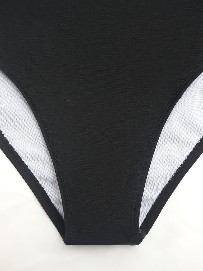Push Up Bikini Vintage Women Swimsuit Female Swimwear High Waist Bikinis Set Black Cross Swimming Suits Biquini Bathing Suit