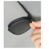 Glasses Holders for Car Sun Visor, Sunglasses Eyeglasses Mount Ticket Card Clip,PU Leather Glasses Holder