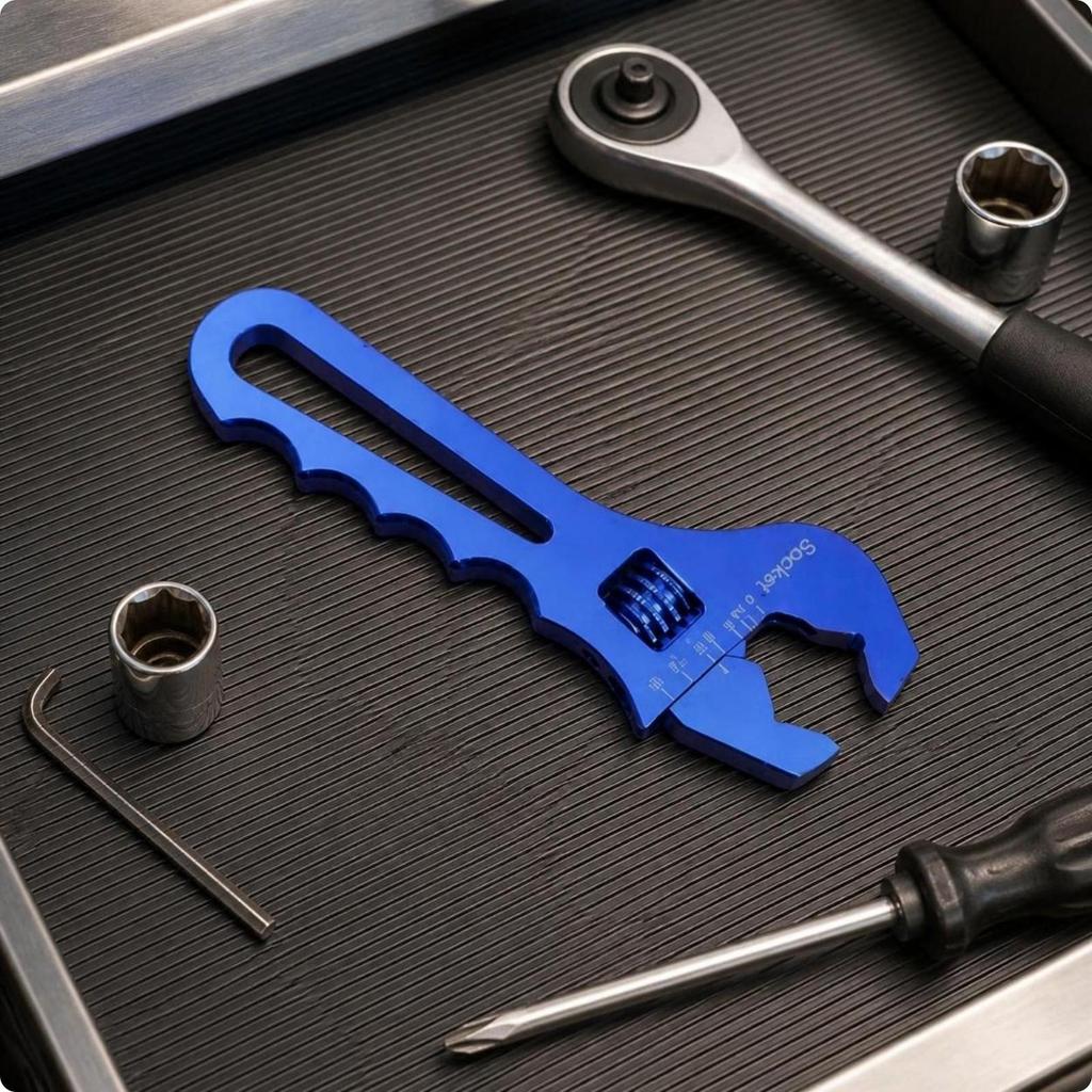 V-Type Wrench Strong Grip Adjustable Quick-Adjust for Automotive Repair