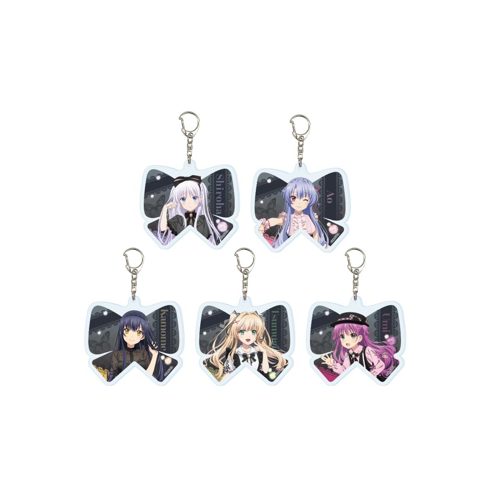TV Anime 01 Dark Girly Acrylic Keychain Complete Set of "Summer Pockets" Ver. [Original Illustration] (Box 5)