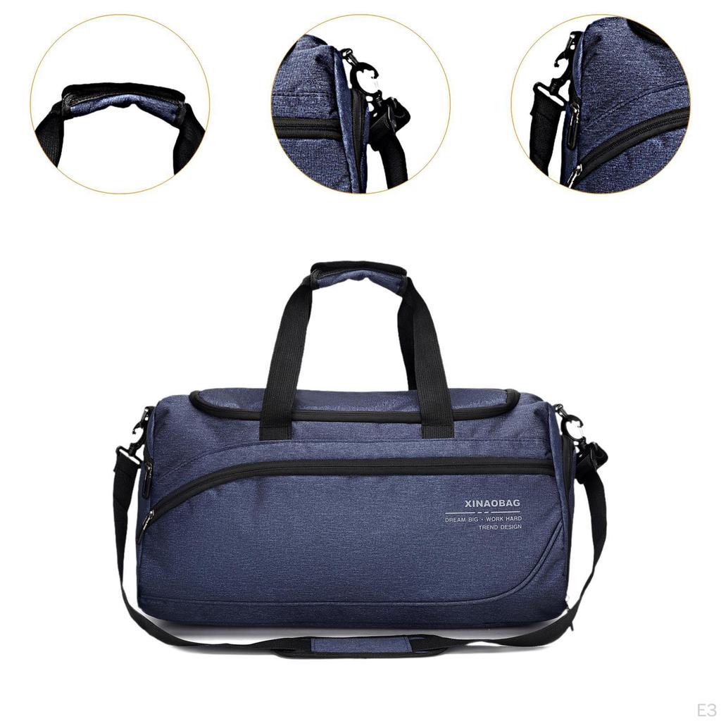 Gym Duffle Bag Travel Weekender for Traveling Camping Hiking Swimming