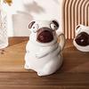 1 Pack Creative Ceramic Pug Mug for Home ,Office, Reusable Water Cup, Fun Design, Dishwasher Safe, Multi Purpose Use