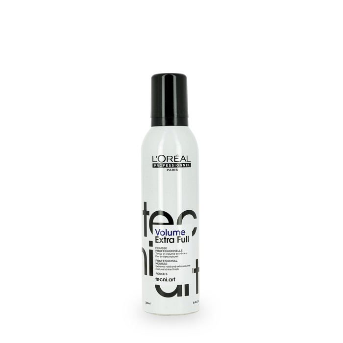 

Styling Mousse - L Oréal Professionnel - Tecni.Art Full Volume Extra - Extra Strong Hold - 250ml