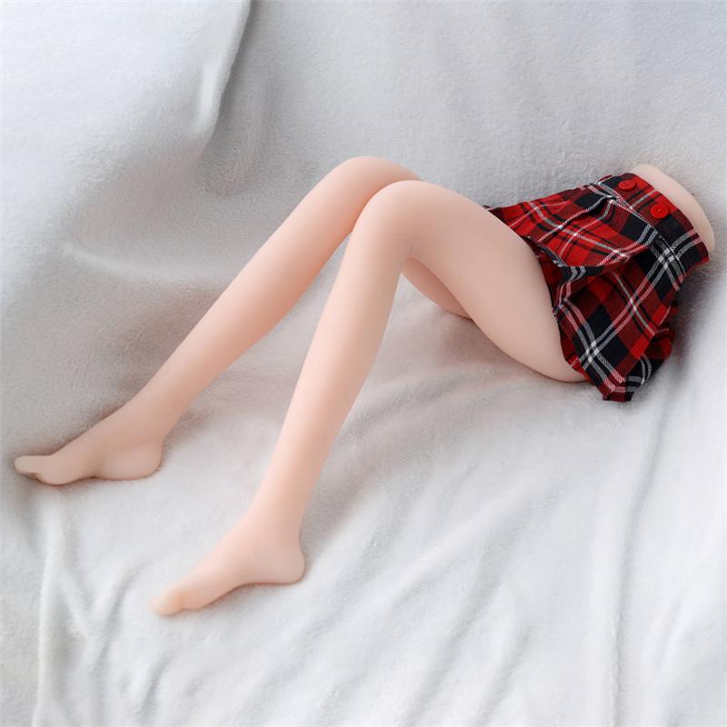 Dolna część ciała noga odlewanie w formie prawdziwe silikonowe pochwy duży tyłek pół ciała seks lalka s mężczyzna kubek do masturbacji odbytu podwójny kanał realistyczne cipki Sex zabawki