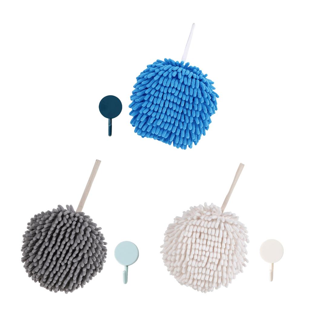 Hand Towel Convenient and Soft Handball Microfiber Washcloth for Anyone Who Needs Frequent Hand Wipes Absorbent 3PCS