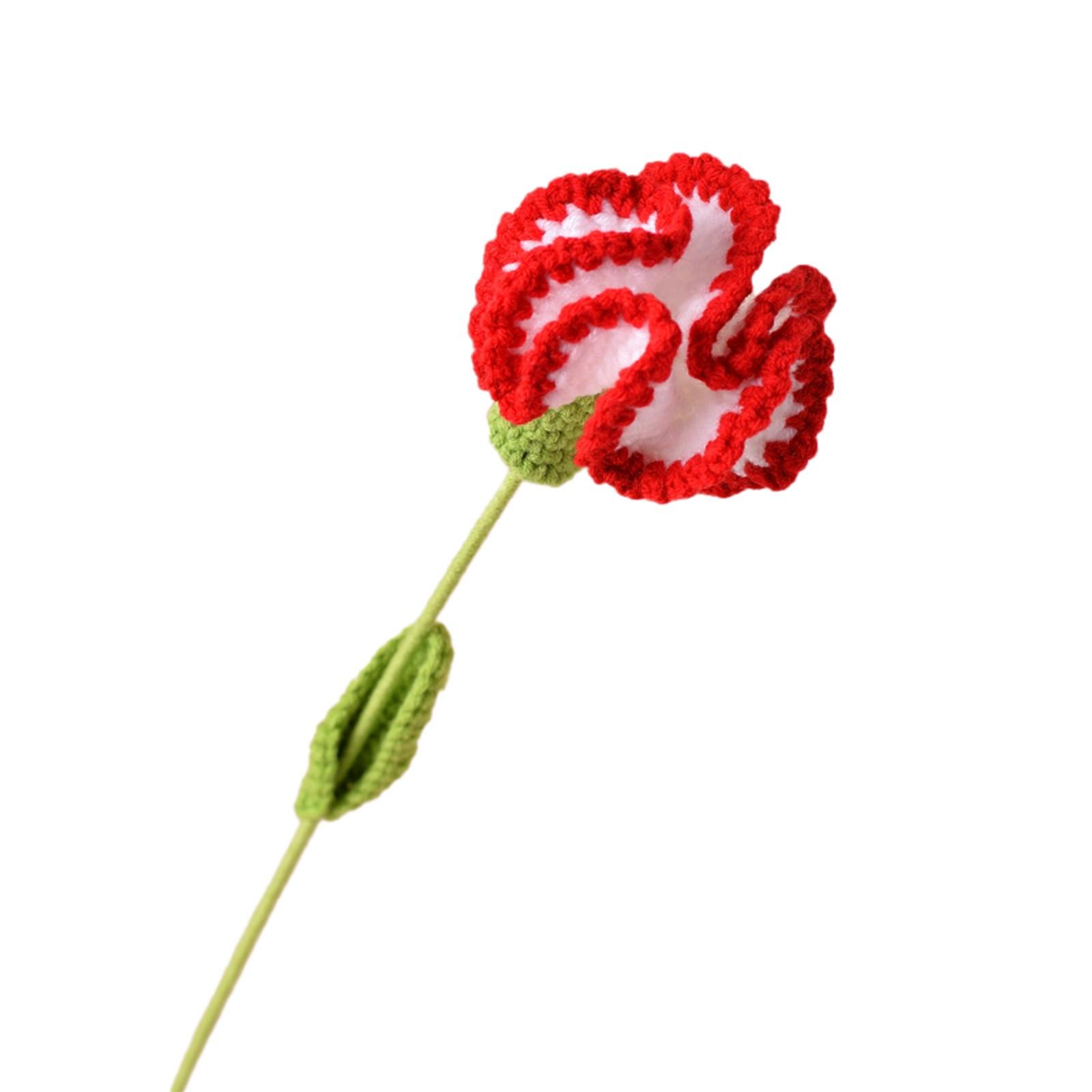 

Готовые гвоздики ручной работы, связанные крючком, Искусственные цветы, Искусственные цветы, Подарки ко Дню матери, Искусственные цветы, Букеты ручной работы One Size