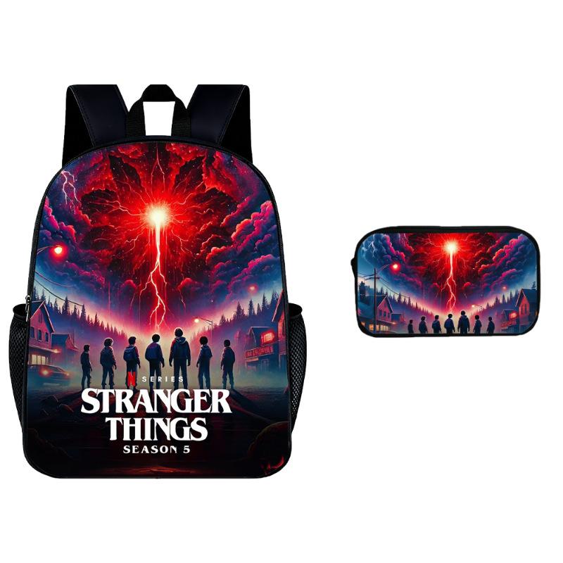 Stranger Things 5 Kinderrucksack Federmäppchen 2-teiliges Set KTB