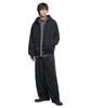Nomanual R.P Layer Hooded Zip-Up - Washed Black