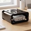 Under-Desk Amplifier Mount Minimalist Wall Slim for Media Corner