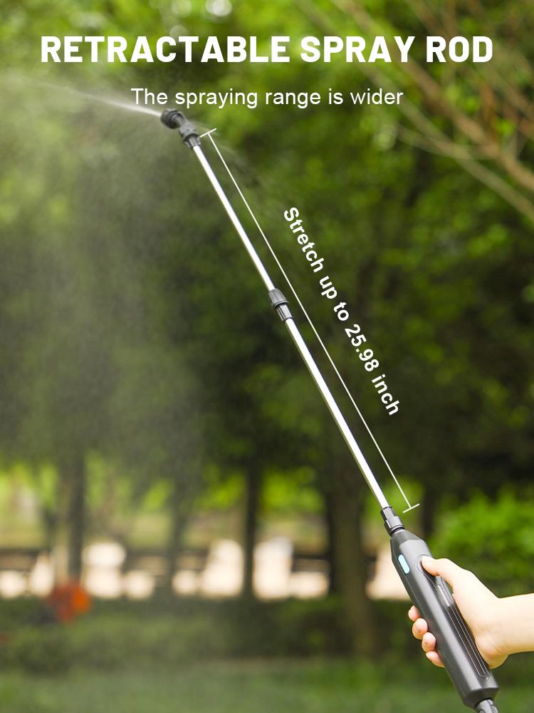 5L/8L Electric Sprayer Equipped with 3 adjustable nozzles Plastic backpack sprayer Garden Irrigation Sprayer Plant Agricultural