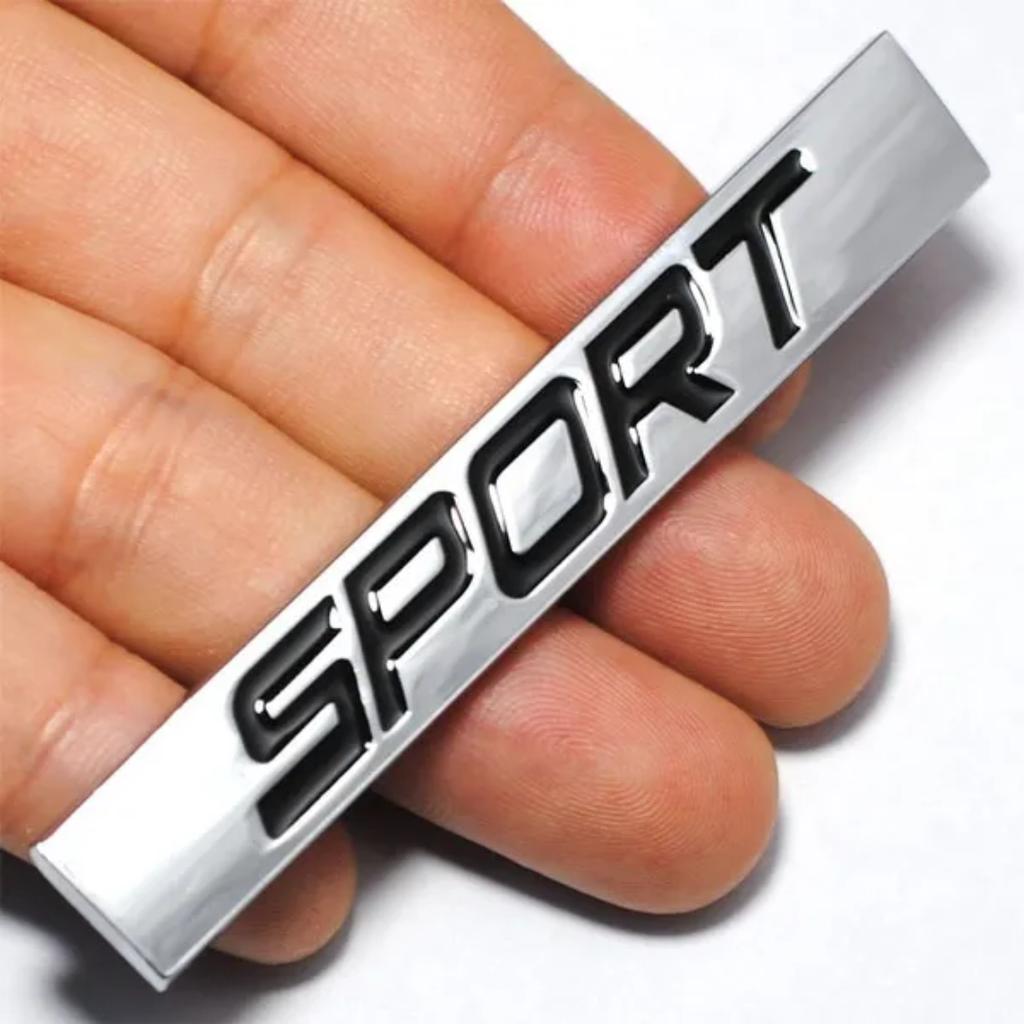 Kovové auto dekorace Letter Sport 3D Truck Car Emblem nálepka