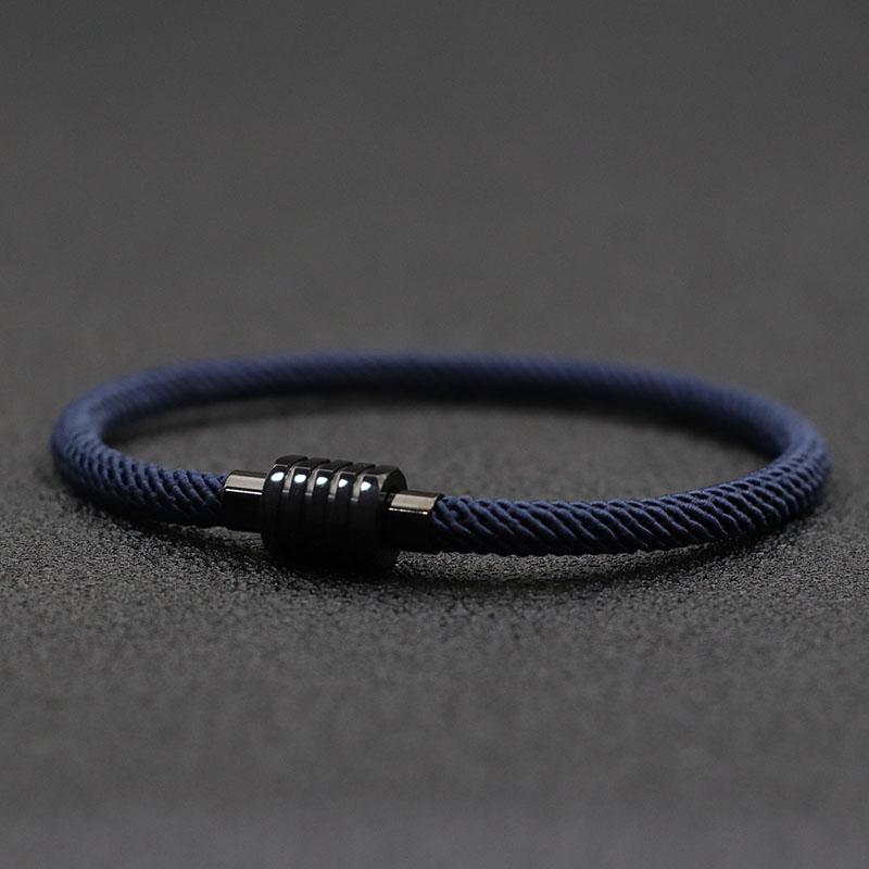 Minimalist Rope Bracelet Men Women 100% Unfading Magnet Couple Braclet Valentine Day Gift For Lover Good Luck Thread Braslet