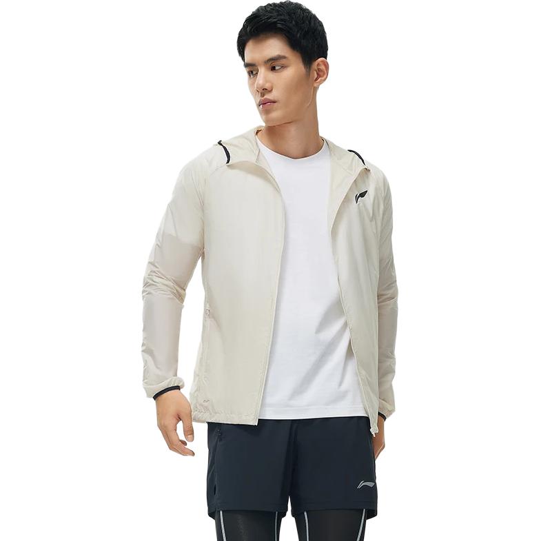 Li Ning Running Collection Jacket Men's Moonlight Gray AFDT183-5