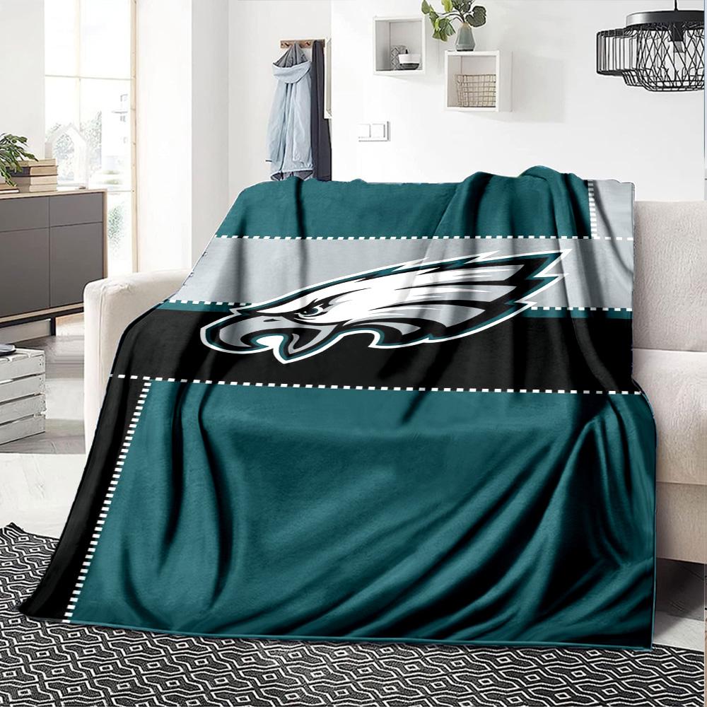 Philadelphia Eagles Blanket Soft Warm Cozy Suitable For Office Bed Livingroom Four Seasons Universal Playful Design