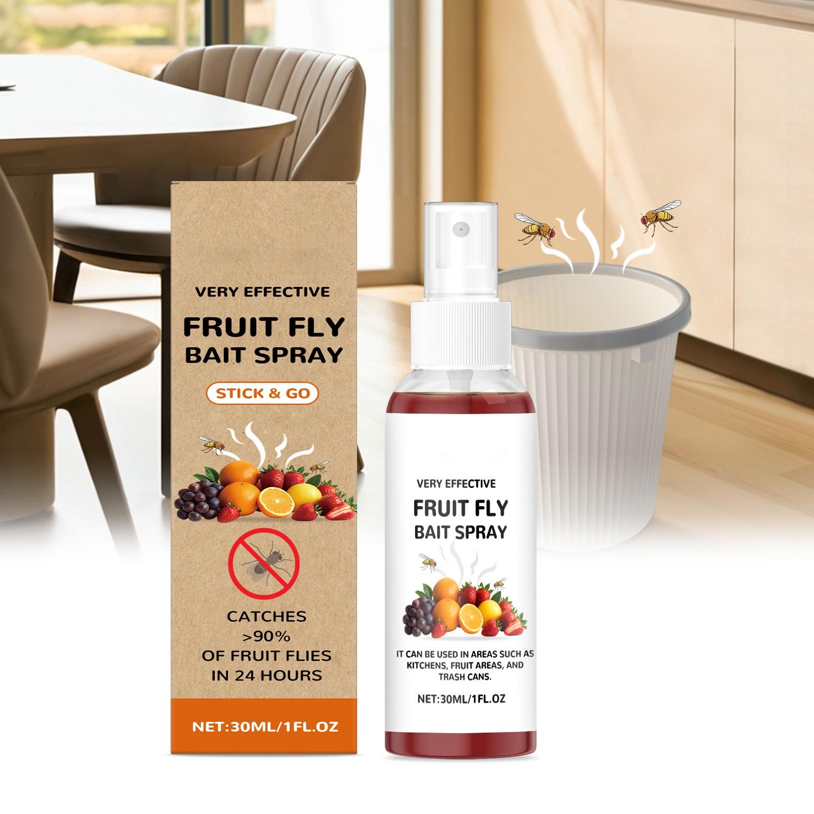 

Средство от плодовой мушки с фруктосорбитолом высокоэффективно для отлова на кухне, безопасно 30 мл One Size жёлтый