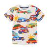 Boys' Short-sleeved T-shirts, Summer Cotton Cartoon Prints, Children's T-shirts, Crew Necks, Children's Tops, Middle and Children