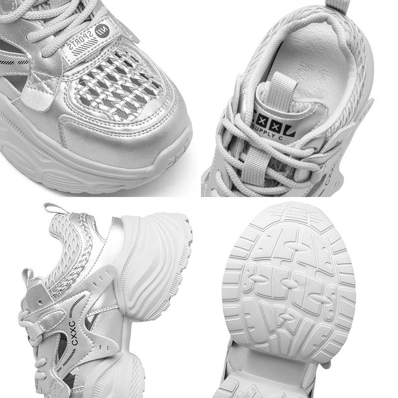 Women's Sports Platform Sandals 2025 Summer New Soft-soled Dad Shoes Increase Height Casual Wear Women's Sandals Women