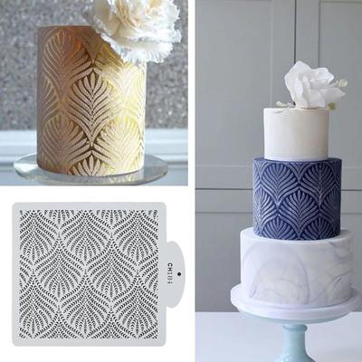 Wedding Cake Stencil Flower and Leaf Cake Decorating Tools Wedding Cake Decoration Fondant Cake Mold