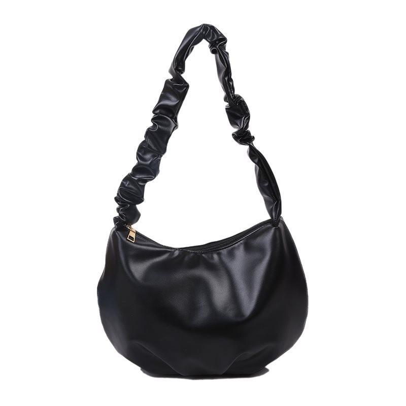 Fashionable Cloud Bag For Women Summer New Collection Pleated Design Large Capacity Shoulder Tote
