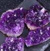 10-70g 30-50mm Geode di Ametista Cristallo Naturale Pietra di Quarzo Bastoncino Punta Guarigione Energetica Pietra Minerale Roccia Decorazione per la Casa Geode