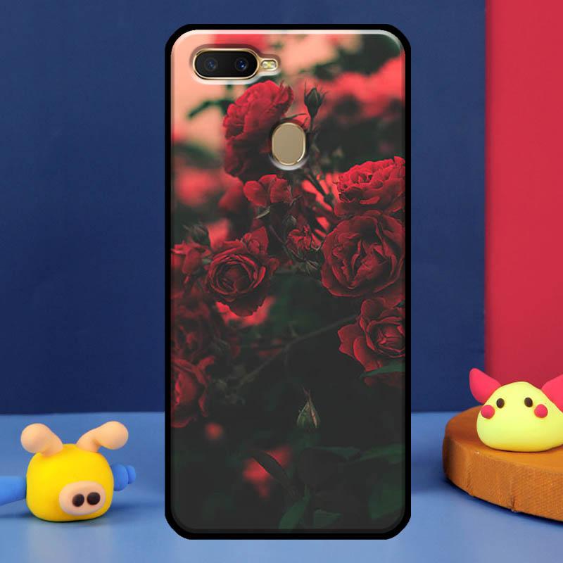 

Red Rose Flower For Oppo A54 A57 S A78 A58 A98 A5 A9 A91 A15 A16 A17 A52 A72 A76 A96 A74 A94 A77 Phone Case OPPO A78 5G