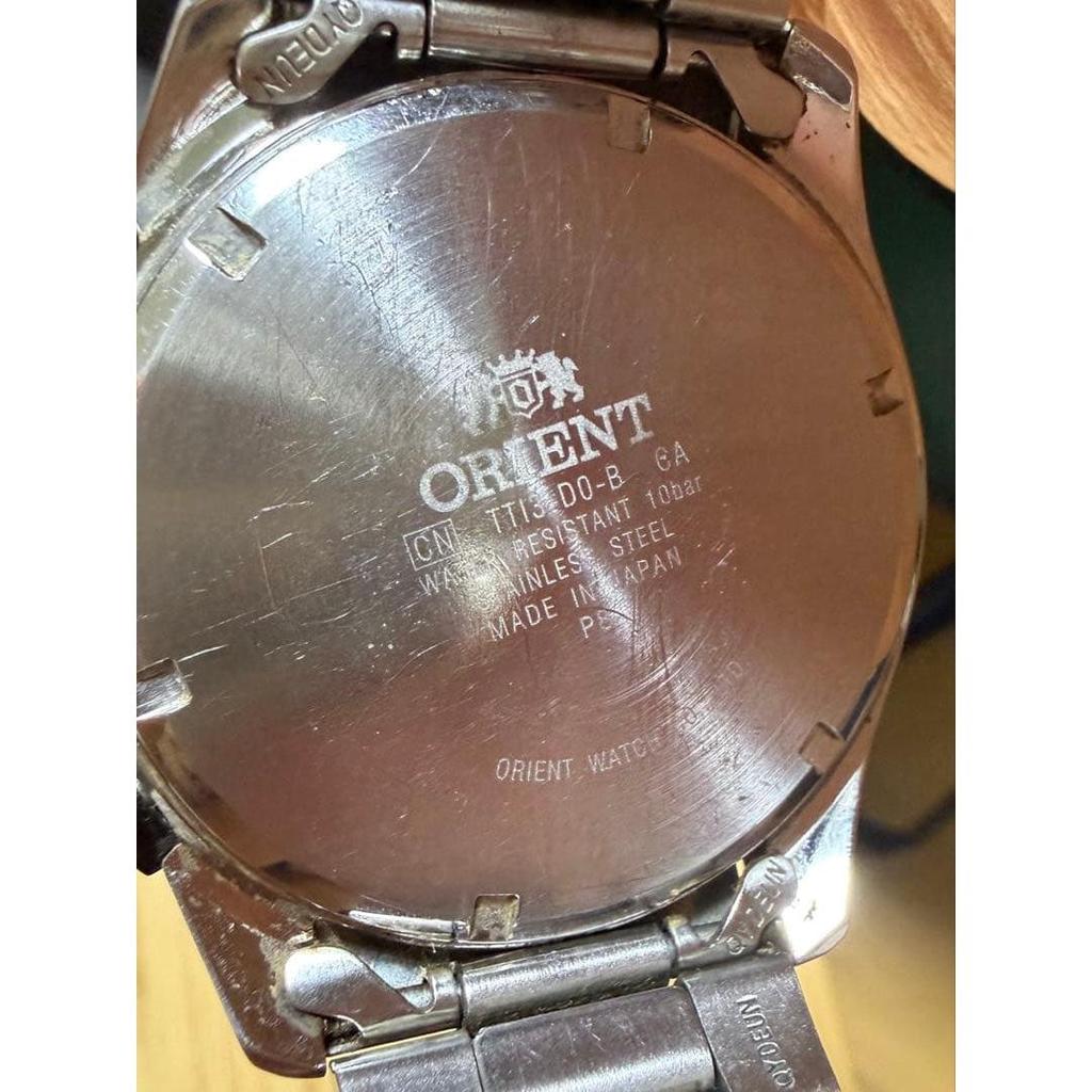 Used ORIENT WV0441TT World Stage Collection Red with Box and Battery Included