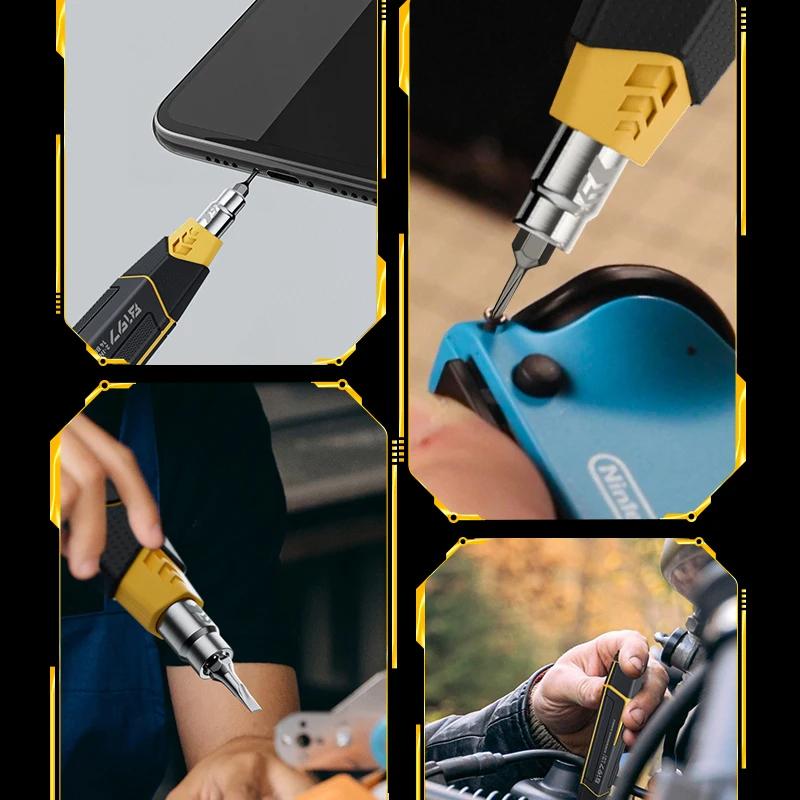 Precision Screwdriver Set Magnetic High Hardness Drill Bit for Mobile Phone Laptop Electronic Repair Tools Kit