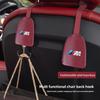 2026 Hot 2Pcs PU Leather Car Seat Back Hooks Interior Accessories Sticker For BMW X1 X3 X4 X5 E46 E90 F20 E60 E39 F10 M1 M2 M3 M5 M6 E8 GK3 ushm3