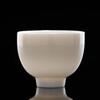 Various Styles Pure White Sheep Fat Jade Ceramic Kung Fu Set Master Cup Tea Bowl Supports LOGO Printing