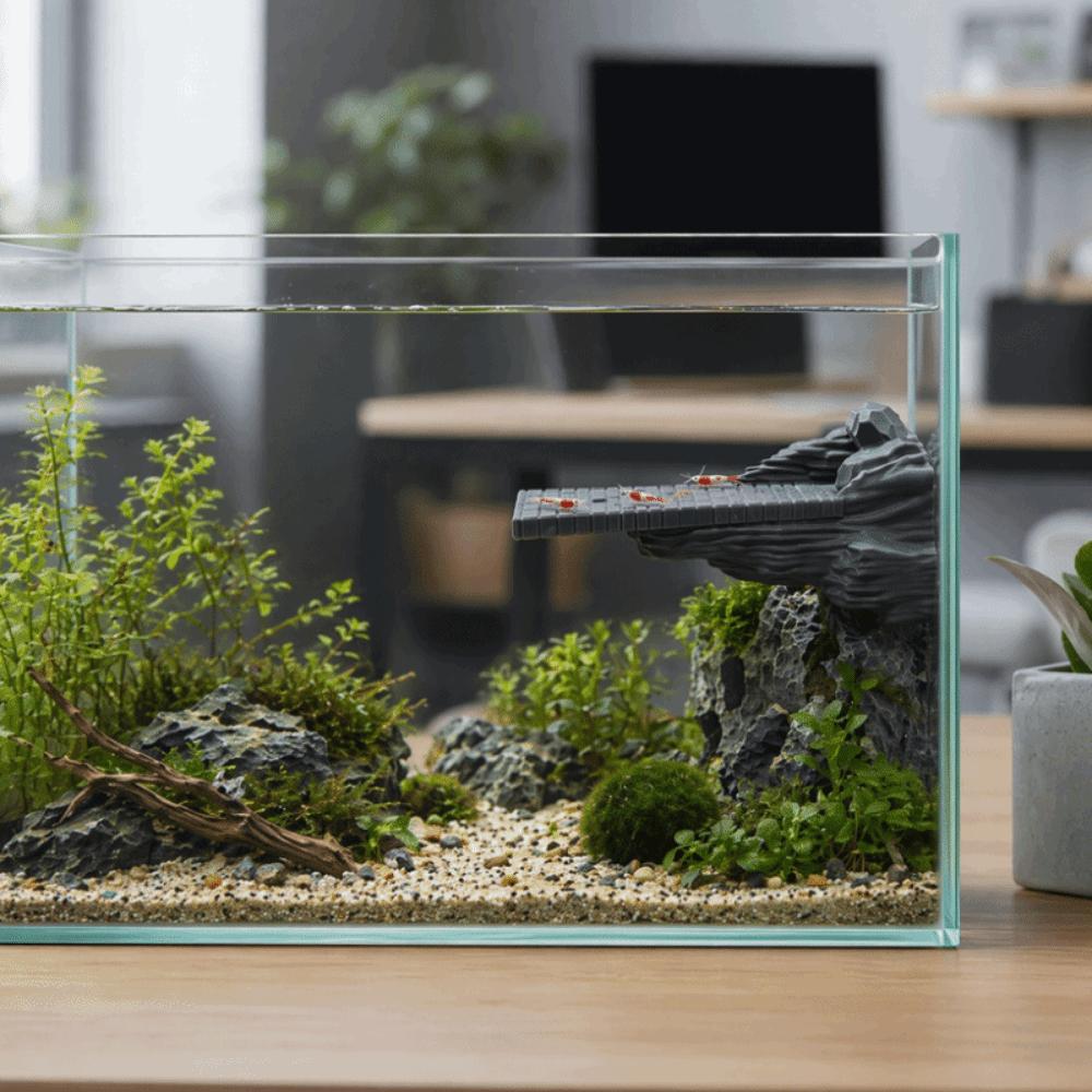 Natural Landscapes Landscaping Crafts Ancient Chinese Style Aquarium Decor Betta Tank