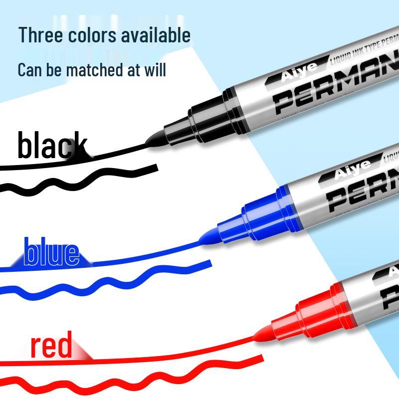 Waterproof Quick-Dry Oil-Based Marker Pen for Industrial Use - Thick Tip, Large Capacity, Fade-Resistant for Logistics