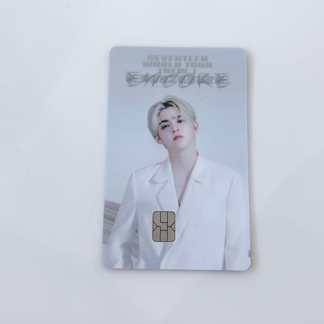 [USED] SEVENTEEN namane card NEW ENCORE S.Coups Korea