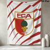 FC Augsburg Wall Tapestry Aesthetic Wall Hanging Printed Fabric Blanket Decorative Tapestries for Bedroom Living Room Home Decor