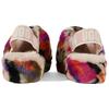 UGG FLUFF YEAH Sheepskin One Strap Sandals Women's Multicolor 1103865-MULT